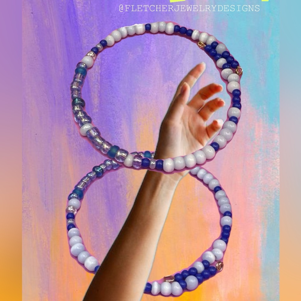 Handmade beaded bracelet